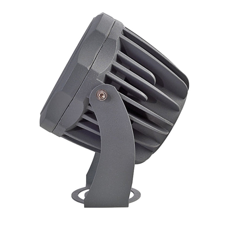 "LED Flutlicht COB, wasserdicht, 7 Farben, Aluminiumgehäuse, justierbarer Lampenkörper, ideal für Außenbeleuchtung."