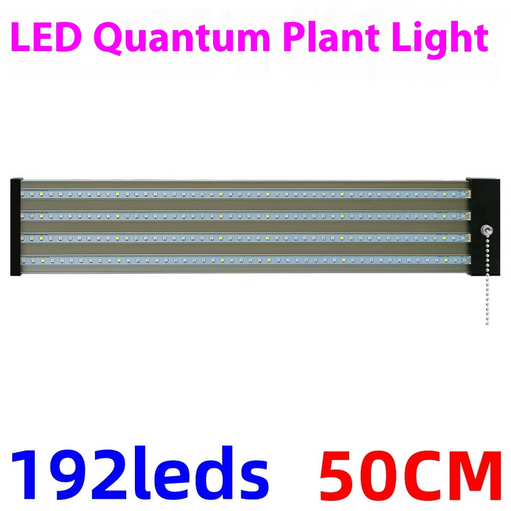LED Pflanzenlampe mit Vollspektrum-Beleuchtung, energiesparende Technologie, ideal für Zimmerpflanzen, mit Zugschalter.