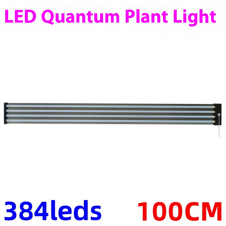 LED Pflanzenlampe mit Vollspektrum-Beleuchtung, energiesparende Technologie, ideal für Zimmerpflanzen, mit Zugschalter.