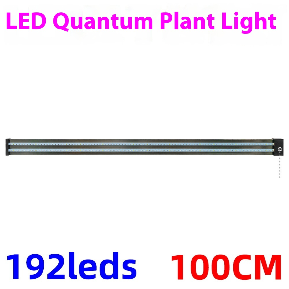 LED Pflanzenlampe mit Vollspektrum-Beleuchtung, energiesparende Technologie, ideal für Zimmerpflanzen, mit Zugschalter.
