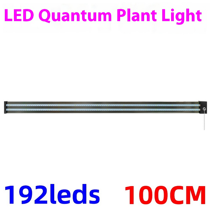 LED Pflanzenlampe mit Vollspektrum-Beleuchtung, energiesparende Technologie, ideal für Zimmerpflanzen, mit Zugschalter.
