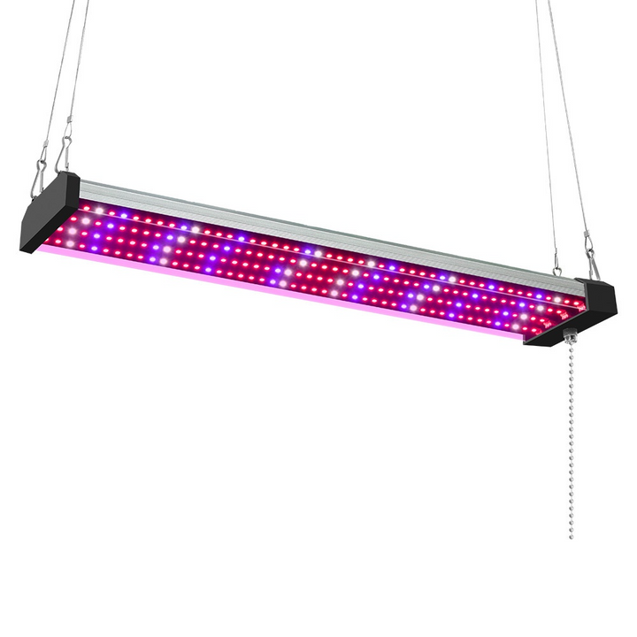 LED Pflanzenlampe mit Vollspektrum-Beleuchtung, energiesparende Technologie, ideal für Zimmerpflanzen, mit Zugschalter.
