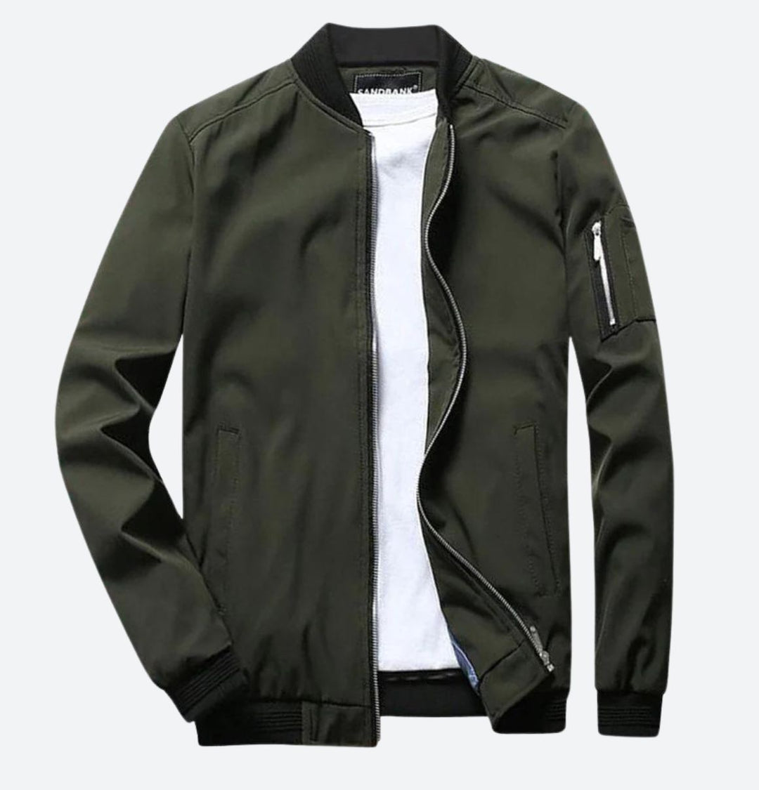 "Leichte Herren Sommerjacke, atmungsaktiv, stilvoll, ideale Übergangsjacke für Frühling und Sommer, vielseitig kombinierbar."