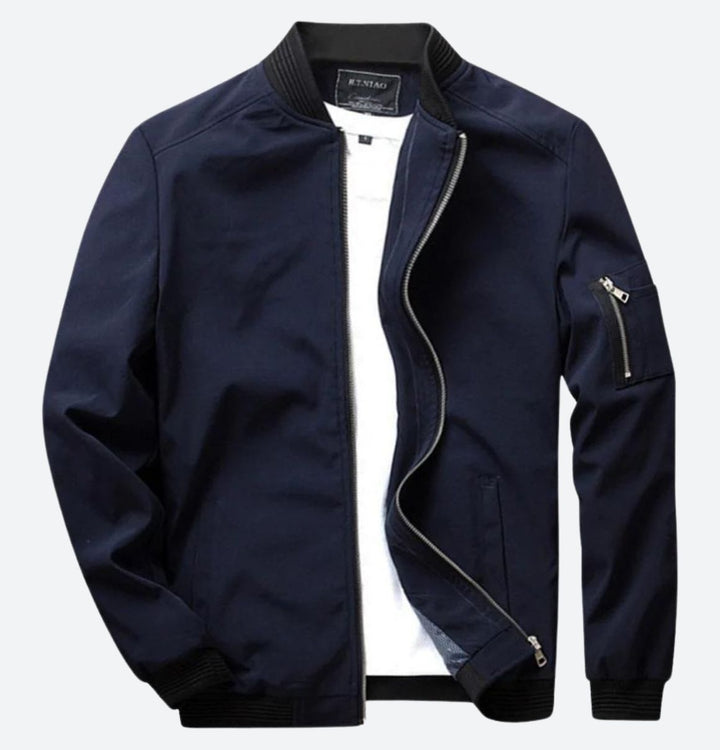 "Leichte Herren Sommerjacke, atmungsaktiv, stilvoll, ideale Übergangsjacke für Frühling und Sommer, vielseitig kombinierbar."