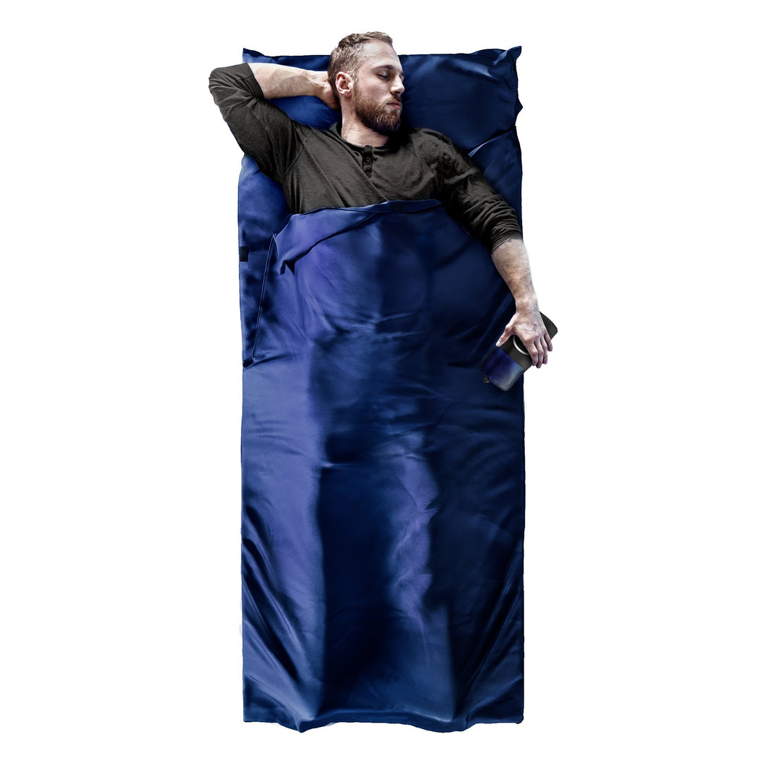 "Leichter Schlafsack für Reisen, grau, kompakt, für Camping, Frühling und Sommer, ultra leicht, 300g, Outdoor-Abenteuer"
