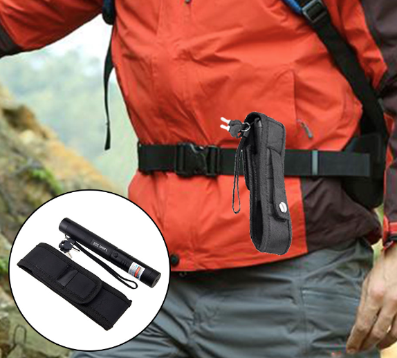 "Leistungsstarker, wiederaufladbarer Laserpointer für Langstrecken mit Aluminiumgehäuse und variablen Farben: Grün, Rot, Lila