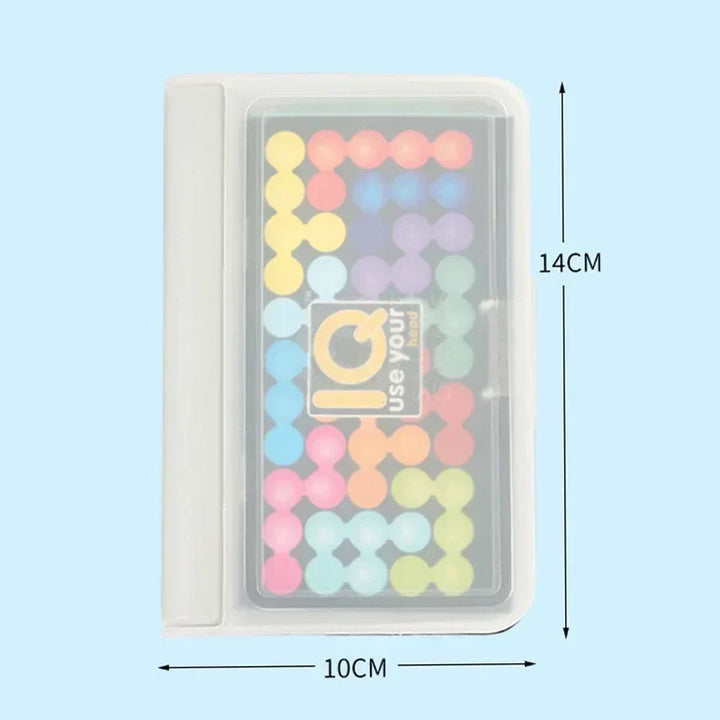 "Leuchtendes 3D-Puzzle-Brettspiel mit Pyramiden-Design, 120 Aufgaben für kognitive Entwicklung und Lernspaß für Kinder."