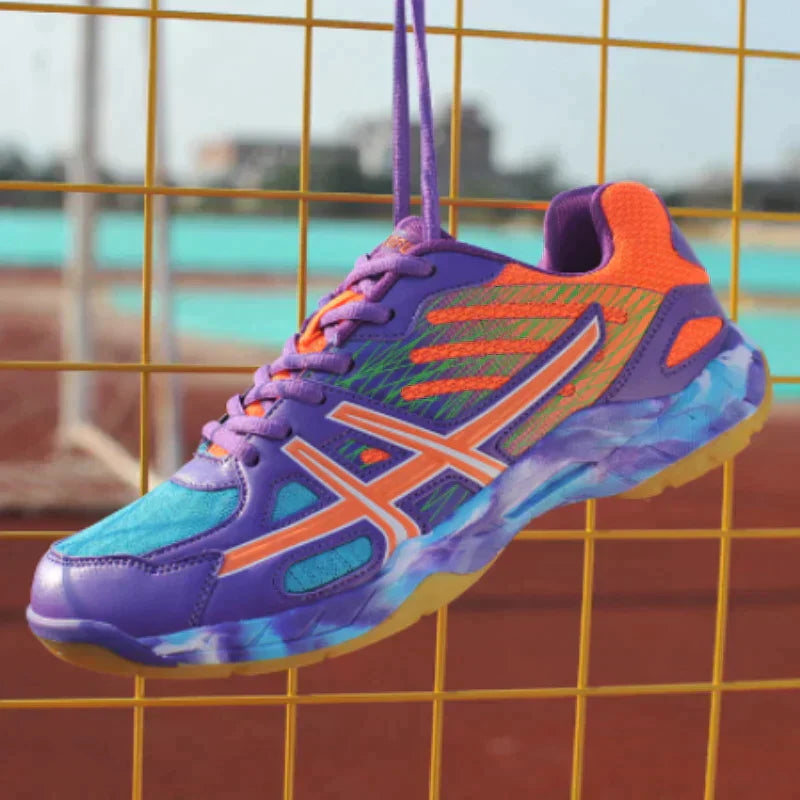 Lila dynamische Sportschuhe, leicht und atmungsaktiv, ideale Wahl für Komfort und Stil, perfekt für Männer-Workout.