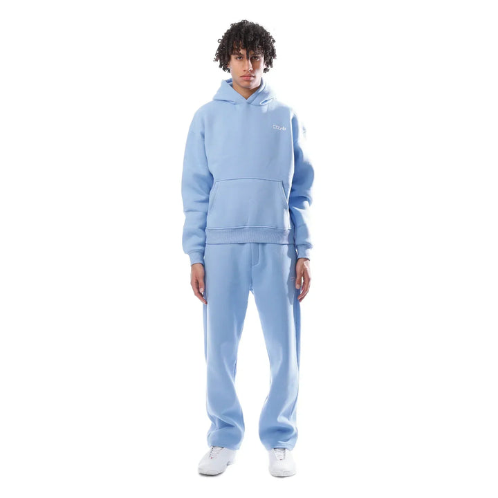 "Lounge Set Blau, bequemes Damen-Outfit, vielseitig tragbar, weiches Material, ideal für Zuhause und unterwegs."