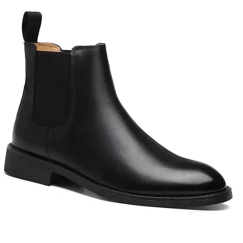 Luxuriöse Chelsea-Stiefel aus weichem Kalbswildleder mit elastischen Einsätzen, elegante Optik, ideal für Damenoutfits.