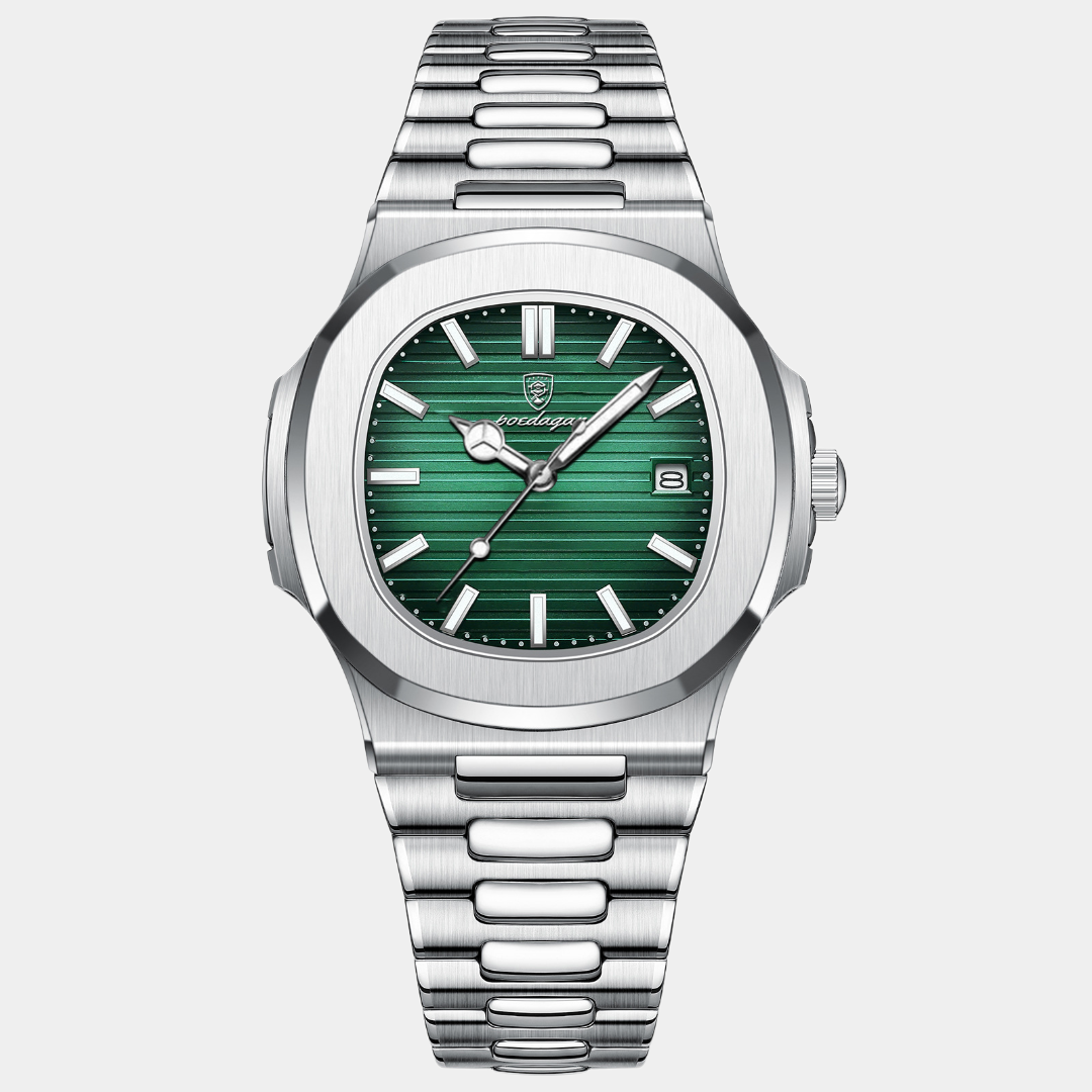 Luxuriöse Herrenuhr Ludwig in elegantem Design mit rundem Zifferblatt, feinen Details und verstellbarem, klassischem Armband.