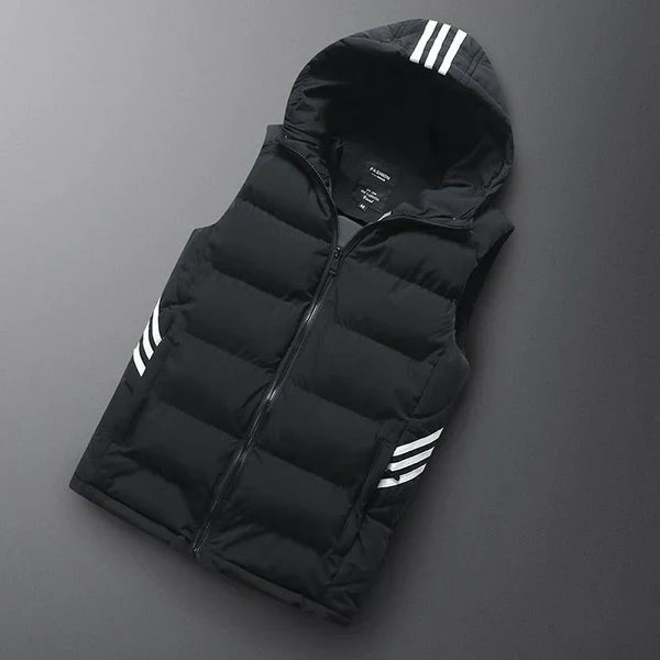 Luxuriöse Herrenweste für Winter, moderne Silhouette, wärmt und ergänzt stilvoll Hemden und Pullover, ideal für Büro und Frei