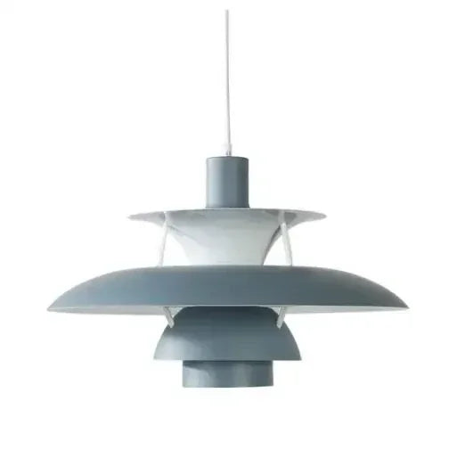Luxuriöse runde LED-Deckenlampe, modernes Design, schwebend, in Schwarz-Weiß, perfekt für stilvolle Wohnräume.