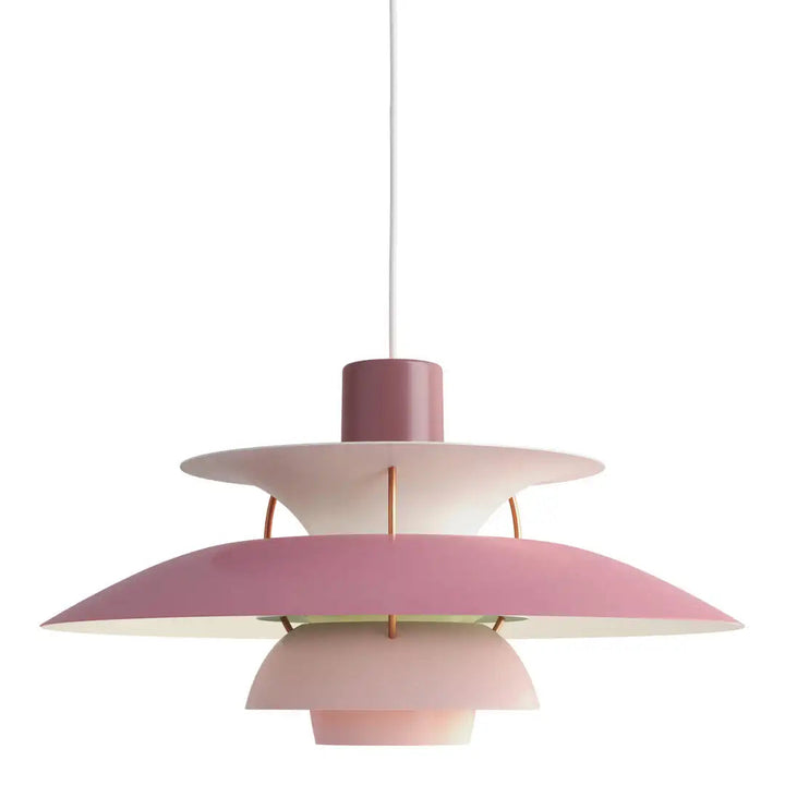 Luxuriöse runde LED-Deckenlampe, modernes Design, schwebend, in Schwarz-Weiß, perfekt für stilvolle Wohnräume.