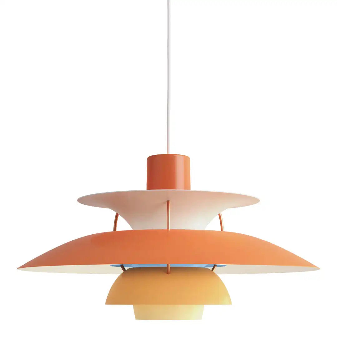 Luxuriöse runde LED-Deckenlampe, modernes Design, schwebend, in Schwarz-Weiß, perfekt für stilvolle Wohnräume.