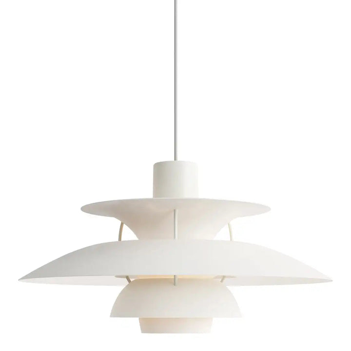 Luxuriöse runde LED-Deckenlampe, modernes Design, schwebend, in Schwarz-Weiß, perfekt für stilvolle Wohnräume.