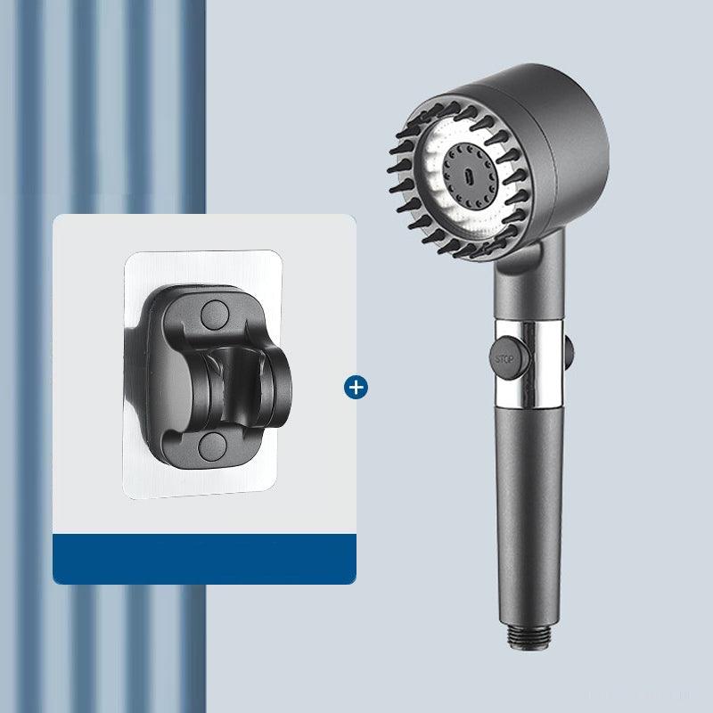 "Luxuriöser verstellbarer Duschkopf mit Jetstream, elegantes verchromtes Design, für kraftvolle und entspannende Duscherlebni