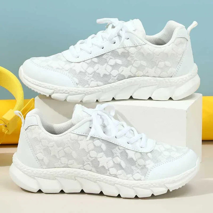 Luxus Damen Sneaker, orthopädisch, komfortabel, mit ergonomischem Design, aus atmungsaktivem Mesh für stilvolle Unterstützung