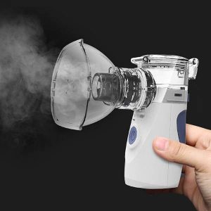 Kompakter Vernebler mit Maske & Mundstück