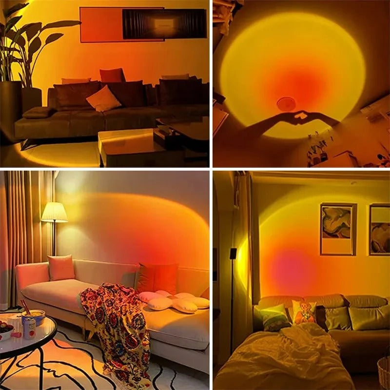 LED Projektionslampe – Stimmungsvoll | USB & Fernbedienung