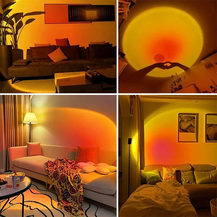 LED Projektionslampe – Stimmungsvoll | USB & Fernbedienung