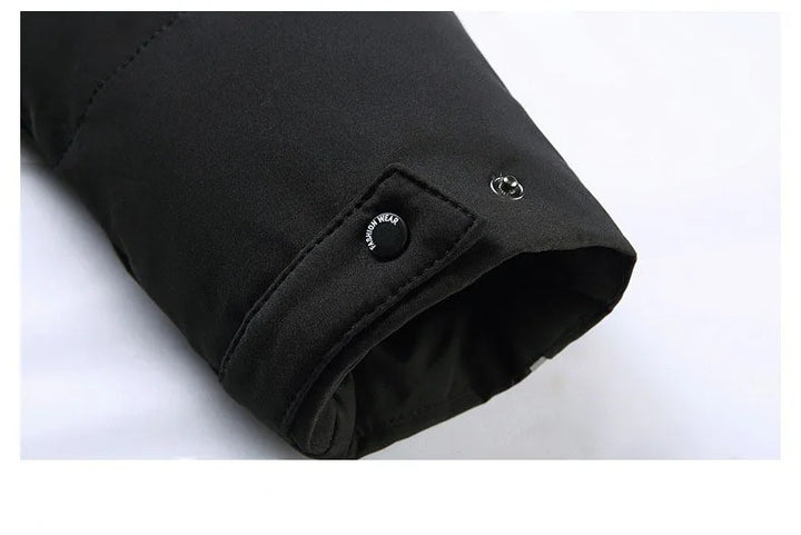 Herren Daunenparka - Wasserdicht, Atmungsaktiv & Warm