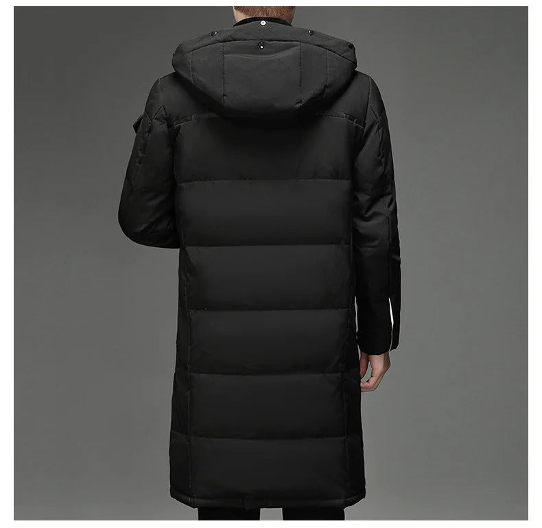 Herren Daunenparka - Wasserdicht, Atmungsaktiv & Warm