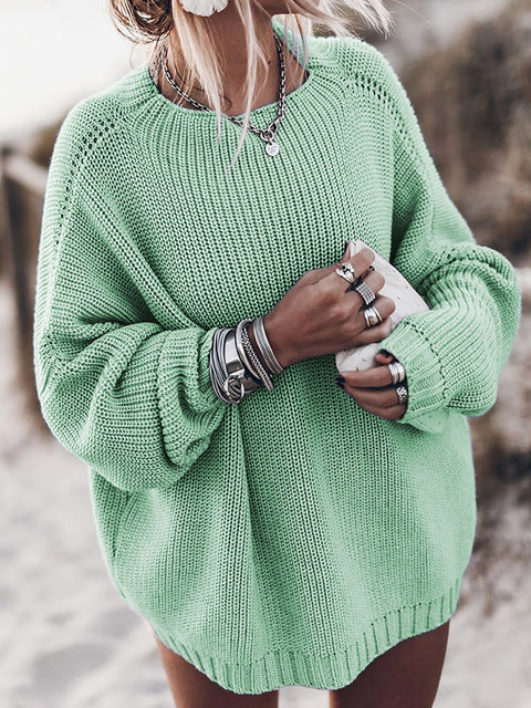 Maritimer Damenpullover, legerer Schnitt, leicht und atmungsaktiv, in Blau mit dezentem Küstenflair für vielseitige Looks.