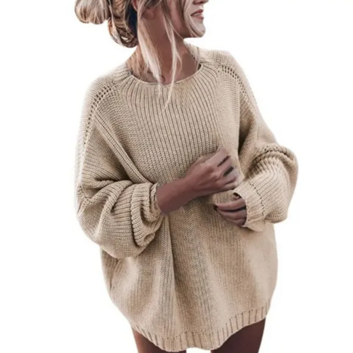 Maritimer Damenpullover, legerer Schnitt, leicht und atmungsaktiv, in Blau mit dezentem Küstenflair für vielseitige Looks.