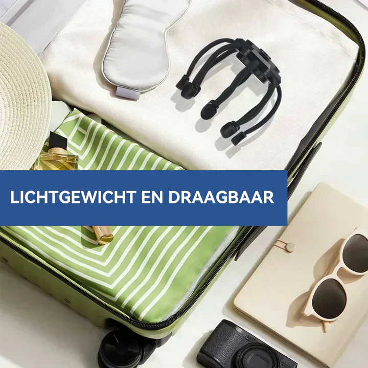 "Massagegerät für Kopfhaut mit sanfter Vibration, kompakt und stilvoll, für tiefe Entspannung und verbesserte Durchblutung."