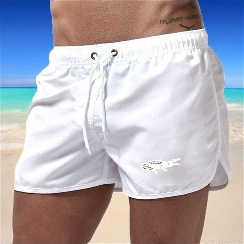 Mehrfarbige Damen-Sportshorts für Strandaktivitäten in leichten, elastischen Stoffen mit vielseitigem, auffälligem Design.