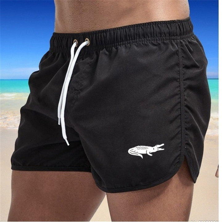 Mehrfarbige Damen-Sportshorts für Strandaktivitäten in leichten, elastischen Stoffen mit vielseitigem, auffälligem Design.
