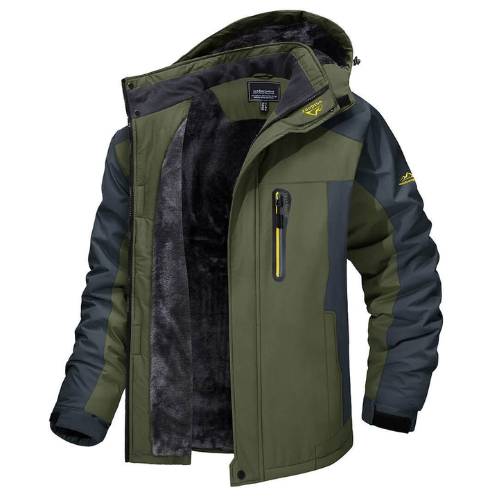 Winddichte und Wasserdichte Herrenjacke für Outdoor-Abenteuer