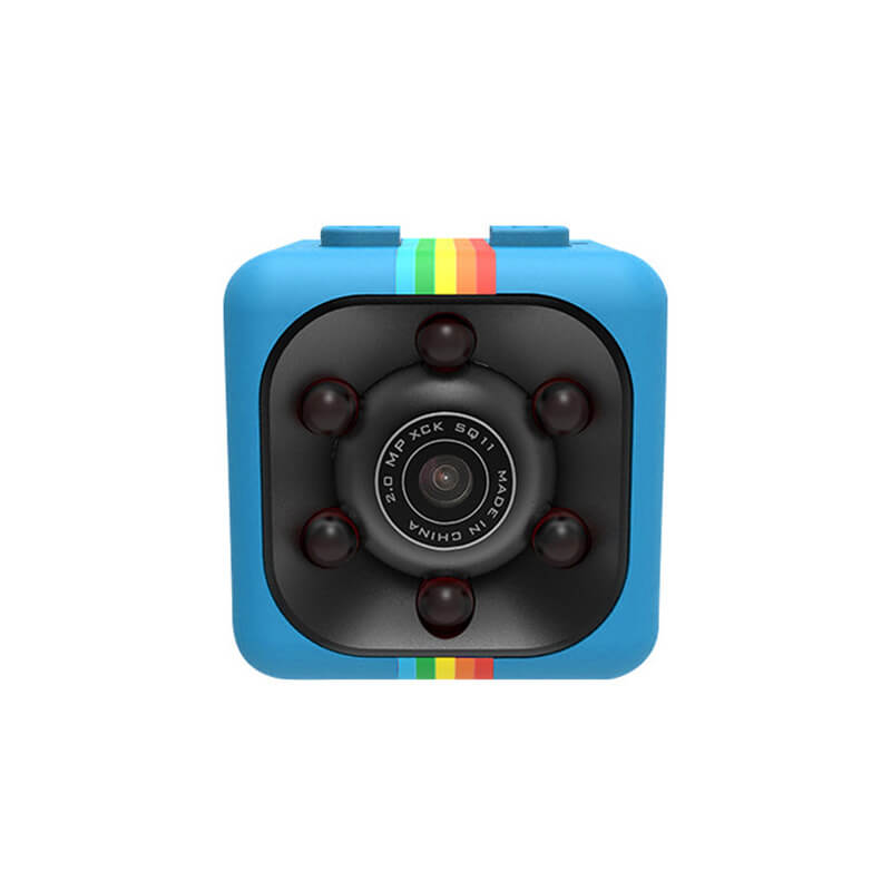 Mini Überwachungskamera 1080p HD, kompakt, mit Nachtsicht, ideal für unauffällige Aufnahmen bei Tag und Nacht.