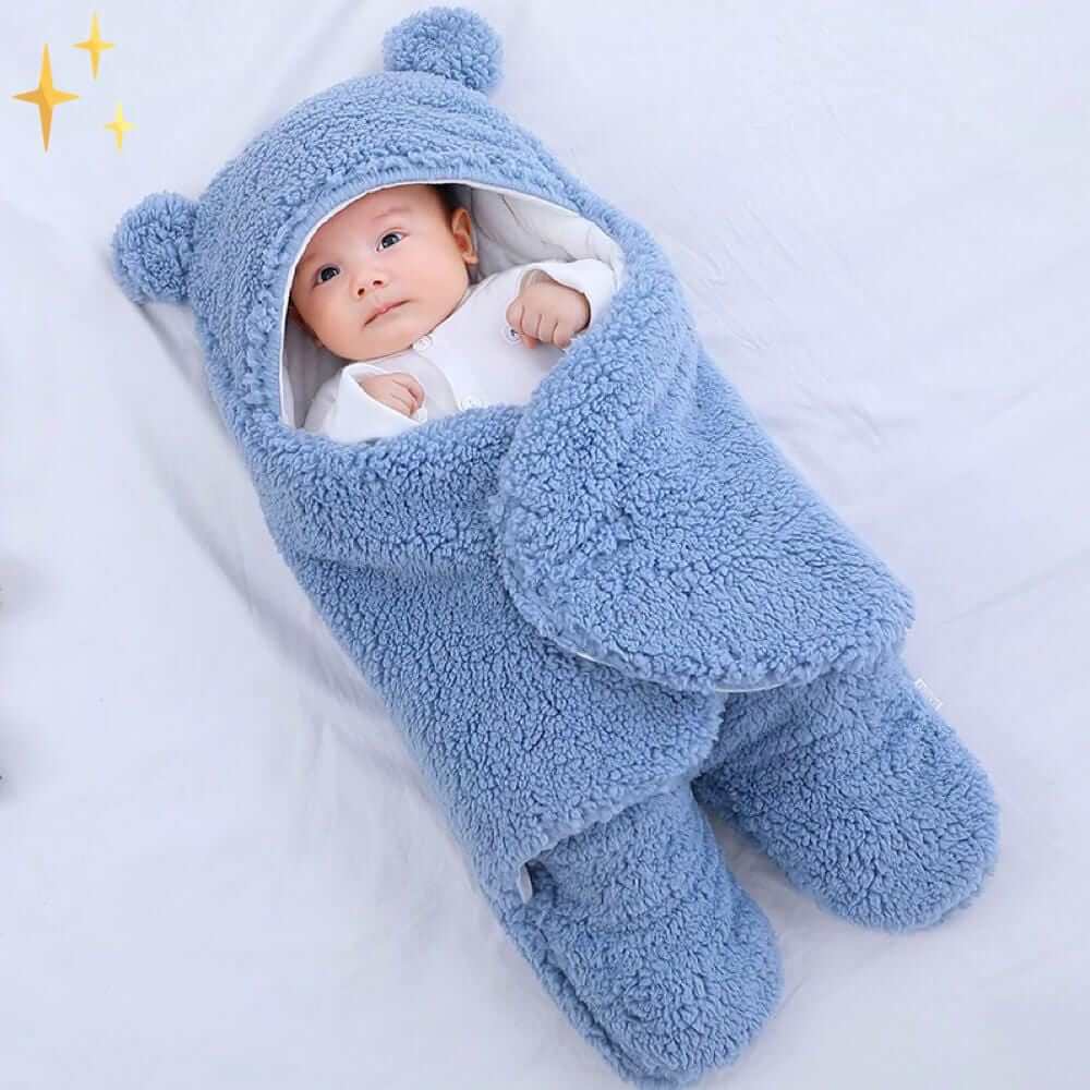 Teddybär Schlafsack Wickeldecke