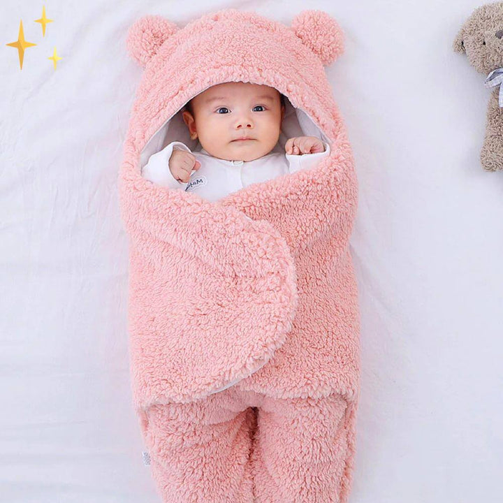 Teddybär Schlafsack Wickeldecke