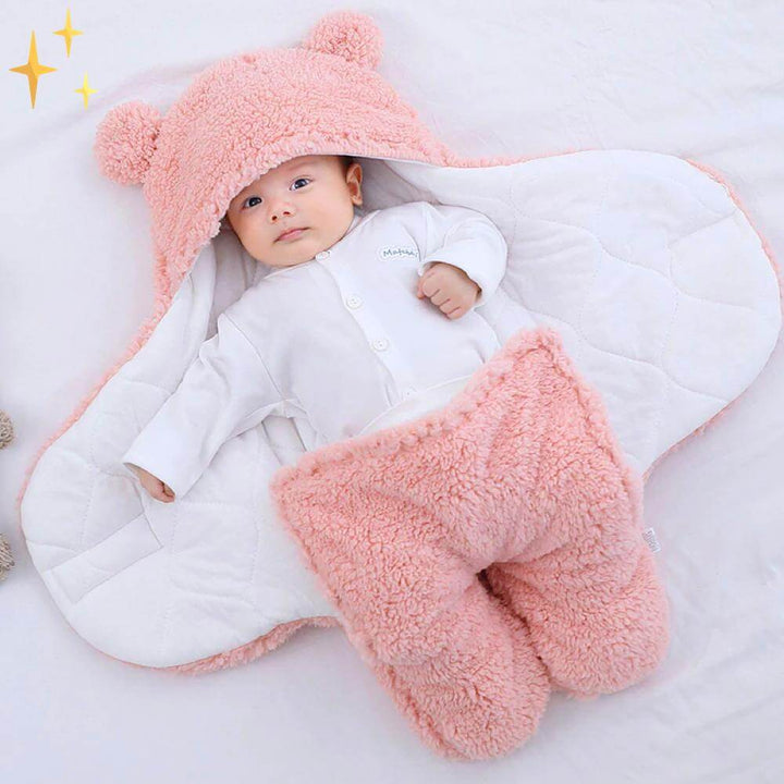 Teddybär Schlafsack Wickeldecke