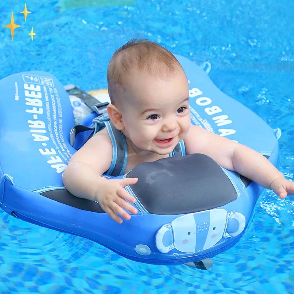Kompakter und sicherer Baby-Schwimmer