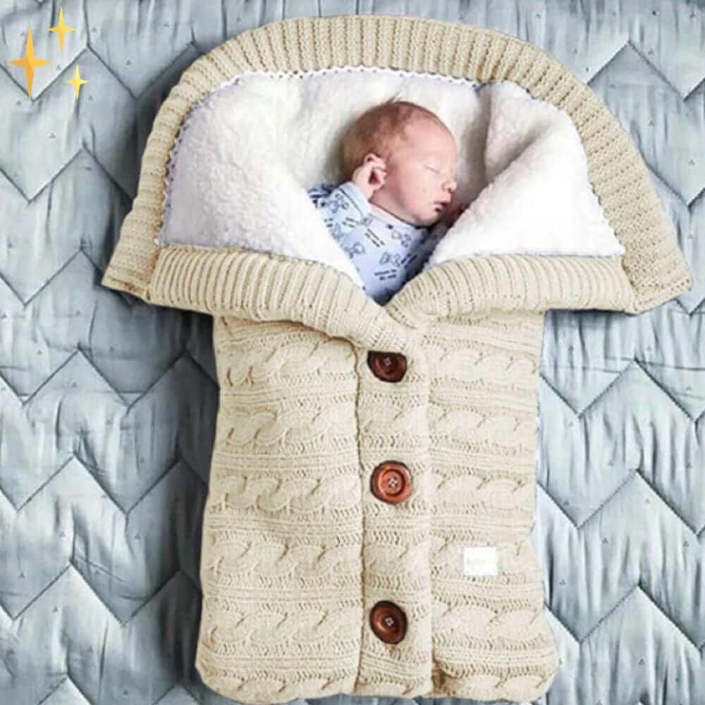 Kuschel Schlafsack für Babys