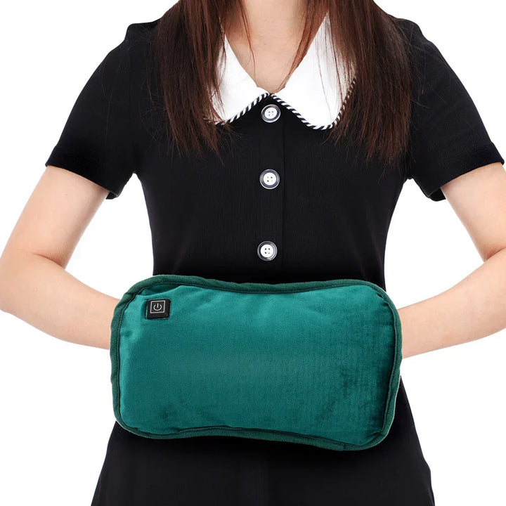 "Mobiles Heizkissen 30x20 cm, weiches Material, USB-Anschluss, ideal für Wärme unterwegs und Entspannung an kalten Tagen"