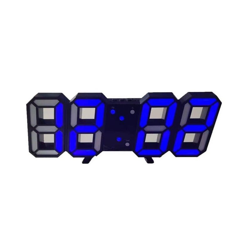 "Moderne 3D LED Wanduhr, dimmbar, minimalistisches Design, vielseitig für Wohnzimmer, Büro und Schlafzimmer einsetzbar"