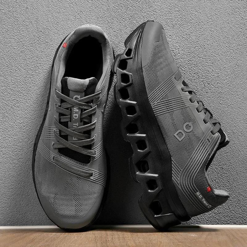 "Moderne Herren Sneaker: Leicht, atmungsaktiv, robust mit PU-Sohle. Perfekt für Sport und Freizeit."