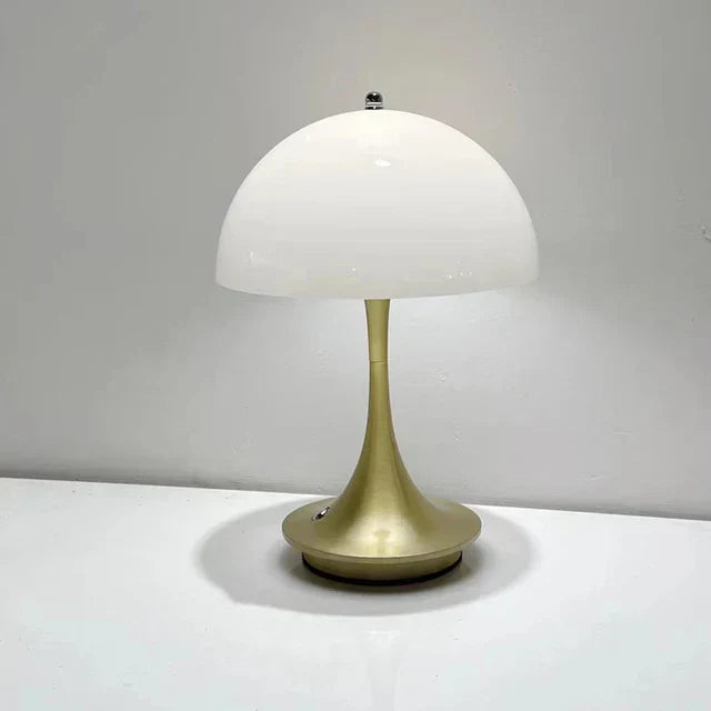 "Moderne kabellose Lampe mit Metall-Design, energieeffiziente LED, stilvoll für Wohnzimmer, Schlafzimmer, Büro"