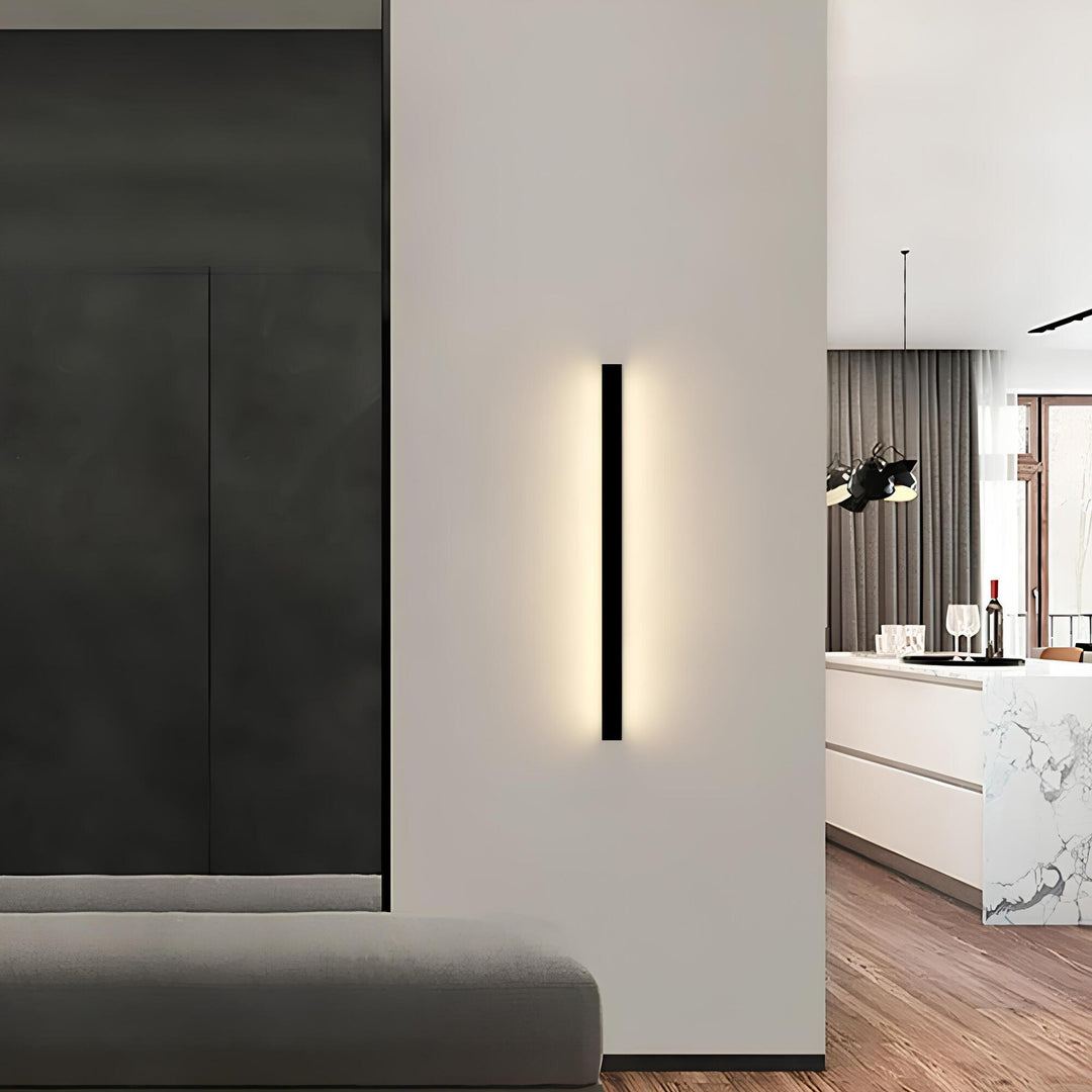 "Moderne LED-Wandleuchte in schlankem Design, energieeffizient, aus Aluminium, für Wohnzimmer und Büros geeignet"