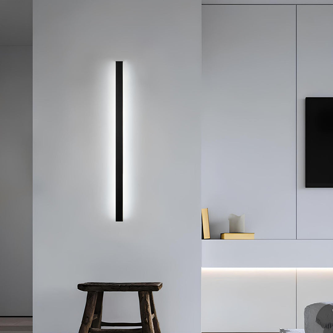 "Moderne LED-Wandleuchte in schlankem Design, energieeffizient, aus Aluminium, für Wohnzimmer und Büros geeignet"