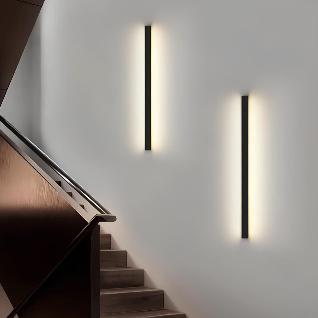 "Moderne LED-Wandleuchte in schlankem Design, energieeffizient, aus Aluminium, für Wohnzimmer und Büros geeignet"