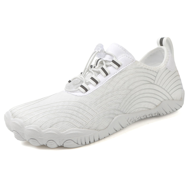 "Moderner Barfußschuh mit ergonomischem Design, unisex, in Schwarz, Rot, Pink oder Grau, perfekte Passform und Komfort"