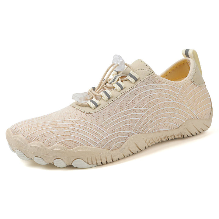 "Moderner Barfußschuh mit ergonomischem Design, unisex, in Schwarz, Rot, Pink oder Grau, perfekte Passform und Komfort"
