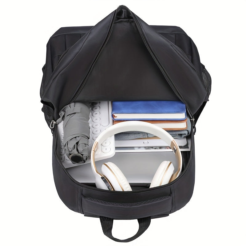 "Moderner Herrenrucksack, langlebig und stilvoll, mit gepolsterten Riemen; ideal für Alltag und Reisen."