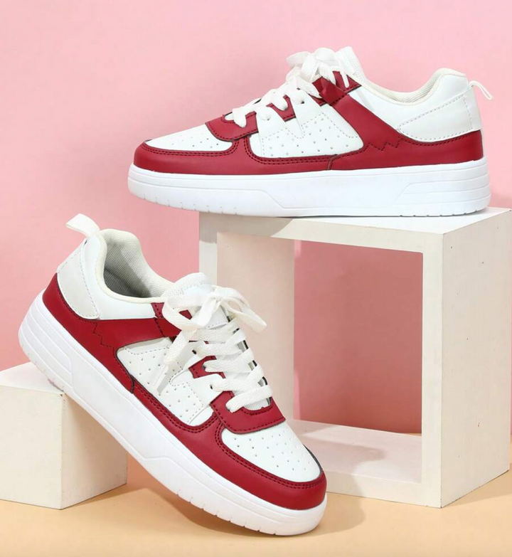 Modische Damen Sneaker in Leopardenmuster, vielseitige Farben, hoher Komfort, ideal für jedes Outfit, Eyecatcher-Schuhwerk.